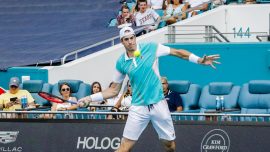 "Ace" rekortmeni ABD'li tenisçi John Isner veda ediyor