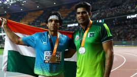 Dünya Atletizm Şampiyonası Hindistan ile Pakistan arasında dostane rekabet