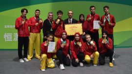 Milli wushucular Dünya Şampiyonası'nda takım halinde şampiyon oldu