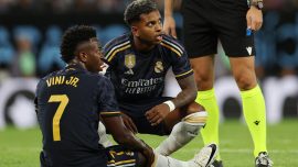 Real Madrid'de Vinicius sakatlandı