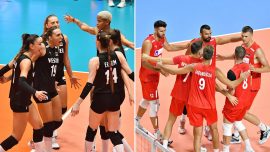 Türk voleybolunda "çifte Zafer Bayramı" heyecanı