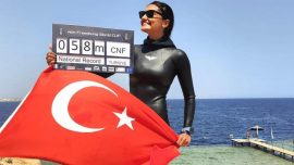 Yağmur Ergün'den Türkiye rekoru