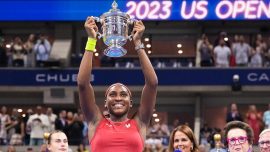 ABD Açık'ta tek kadınlar şampiyonu Coco Gauff oldu