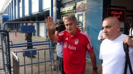 Beşiktaş kafilesi Trabzon'a geldi