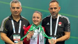 Cansu Bektaş, dünya 3'üncüsü oldu