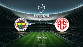 Fenerbahçe'nin rakibi Antalyaspor