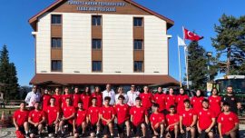 Kızak milli takımlarının ilk kampı Kastamonu'da başladı