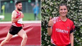 Milli atletler Hırvatistan'da iki Türkiye rekoru kırdı
