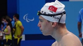 Milli para yüzücü Koral Berkin Kutlu İtalya'da ikinci oldu