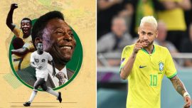 Neymar Pele'nin rekorunu kırdı