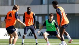 Real Madrid'de Arda Güler 2 ay sonra takımla birlikte çalıştı