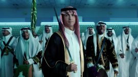 Ronaldo Suudi Arabistan Milli Günü için Arap kıyafetleri giydi