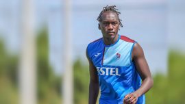 Trabzonspor'da Batista Mendy ilk antrenmanına çıktı
