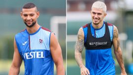 Trabzonspor'da Fernandez ve Trezeguet döndü, Berat idmanda