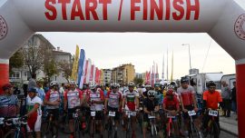 14. Cumhuriyet Kupası Bisiklet Yol Yarışı düzenlendi