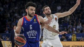 Anadolu Efes THY Avrupa Ligi'nde LDLC ASVEL'i ağırlayacak