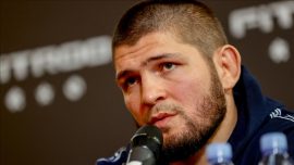 Dağıstanlı Khabib Nurmagomedov'dan Filistin'e destek mesajı