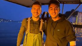 Dusan Tadic İstanbul Boğazı'nda balık tuttu