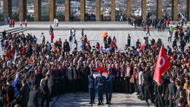 Galatasaray Anıtkabir'i ziyaret etti