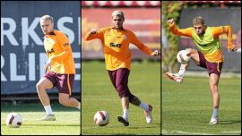 Galatasaray'da Beşiktaş derbisinin 11'i şekilleniyor