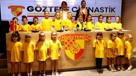 Göztepe'nin cimnastik branşı milli sporcu Ferhat Arıcan'a emanet