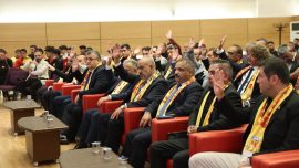 Kayserispor'da tüzük tadili için olağanüstü genel kurul yapıldı