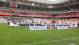 Spor dünyasından Filistin'e destek büyüyor