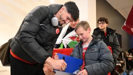 A Milli Futbol Takımı Galler'e geldi