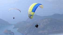 Babadağ'dan 200 bin yamaç paraşütü uçuş hedefi aşıldı