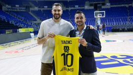 Fenerbahçe'nin Sırp sporcuları Tadic ile Guduric bir araya geldi