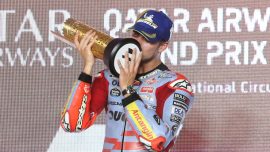 MotoGP'nin Katar ayağını Di Giannantonio kazandı