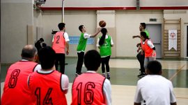 Özel sporcular 3x3 basketbol turnuvasında buluştu