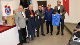 Trabzonspor'dan amatör futbol takımlarına malzeme desteği