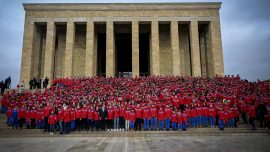 Altınordu Kulübünden Anıtkabir'e ziyaret