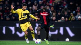 Bayer Leverkusen'in 8 maçlık galibiyet serisi sonlandı