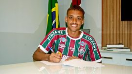Fluminense, Felipe Melo'nun oğlu Davi ile sözleşme imzaladı