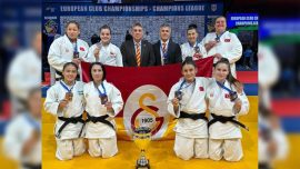 Galatasaray Kadın Judo Takımı Avrupa'da bronz madalya kazandı