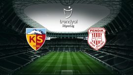 Kayserispor'un rakibi Pendikspor