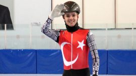 Milli sürat patenci Toprak ilk kez katılacağı Gençlik Olimpiyatları'nda iddialı