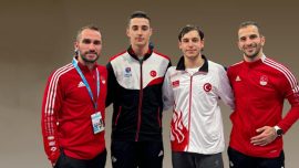 Üç milli eskrimci Fransa'da ana tabloya kaldı