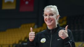 VakıfBank'ın ABD'li smaçörü Frantti yeni takımında başarılara odaklandı