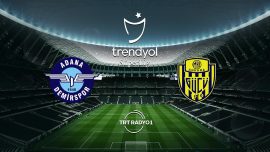 Adana Demirspor MKE Ankaragücü'nü ağırlıyor