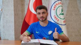 Çaykur Rizespor'dan Remzi Kolcuoğlu'na profesyonel sözleşme