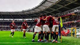 İtalya Serie A'da Napoli Torino'ya yenildi