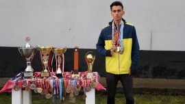 Milli atlet İbrahim Karateker'in hedefi Avrupa şampiyonluğu