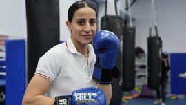 Milli boksör Gizem Özer'un gözü Paris Olimpiyatları'nda
