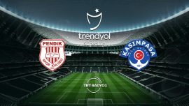 Pendikspor Kasımpaşa'yı ağırlıyor