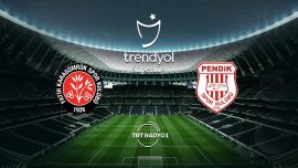 Fatih Karagümrük'ün rakibi Pendikspor