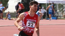 Milli atlet İlyas Çanakçı, Sırbistan'da ikinci oldu