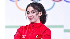 Milli halterci Gamze Altun'dan Avrupa rekoru